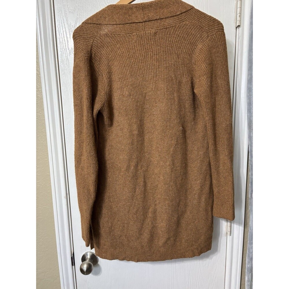 Pink Rose Womans Sweater Cardigan Shrug Size S Caramel Brown NEW TAGS - Picture 2 of 6